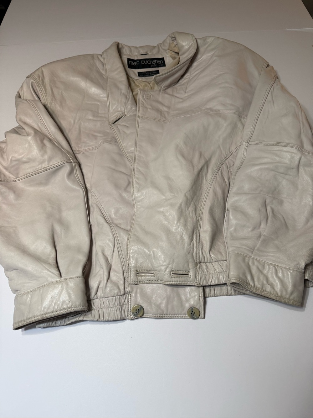 Vintage Pelle Pelle Marc Buchanan European Leather Jacket 90s